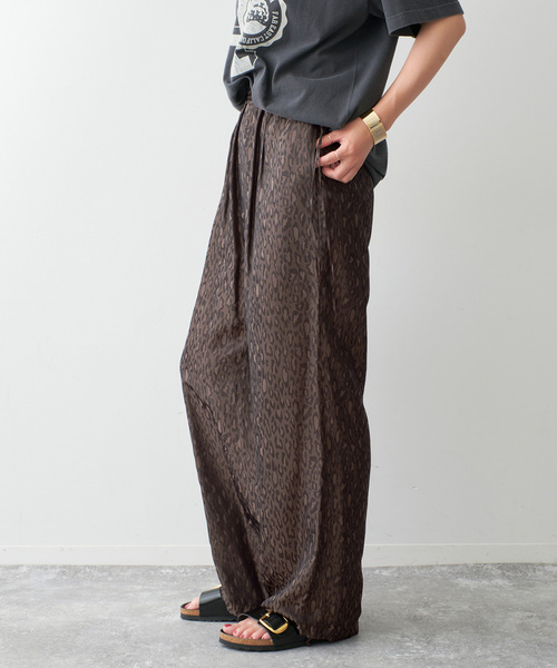 TICCA（ティッカ）の「TICCA / ティッカ レオパードジャガードパンツ