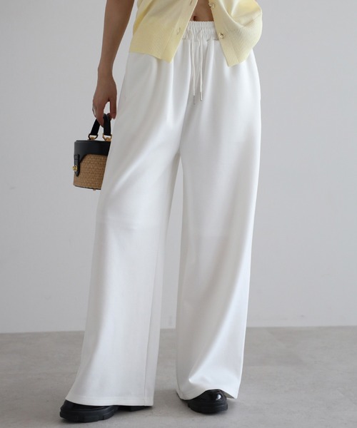 marshmallow sweat straight pants / マシュマロスウェット