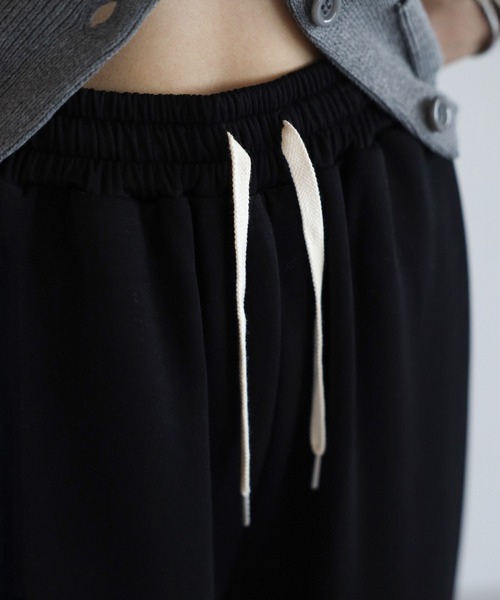 ENC(エンク)の「marshmallow sweat straight pants / マシュマロスウェットストレートパンツ(その他パンツ・レディース・オフホワイト/ブラック/グレー・FREE)」の19枚目の写真