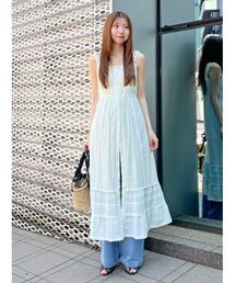 SNIDEL | キャミソールガウンワンピース(ワンピース)