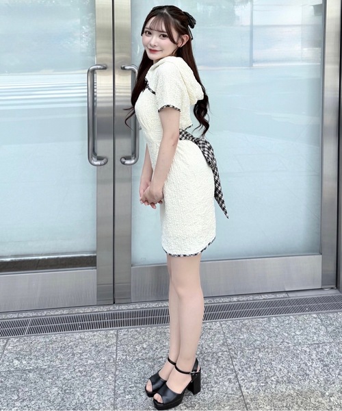 NOMAE BACKリボンミニワンピース BACKリボンミニワンピース（ワンピース）｜NOMAE（ノーマエ）の