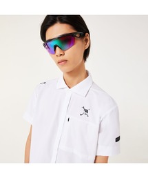 オークリー SKULL AERATE HYBRID SHIRT/ ゴルフ半袖シャツ/吸汗速乾/GOLF/ゴルフ/MENS / メンズ /OAKLEY