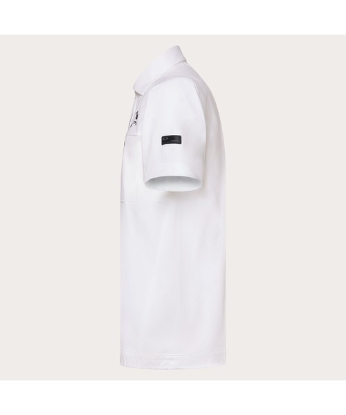 OAKLEY(オークリー)の「オークリー SKULL AERATE HYBRID SHIRT/ ゴルフ半袖シャツ/吸汗速乾/GOLF/ゴルフ/MENS / メンズ /OAKLEY(シャツ/ブラウス・メンズ・ブラック/ホワイト・M/L)」の10枚目の写真