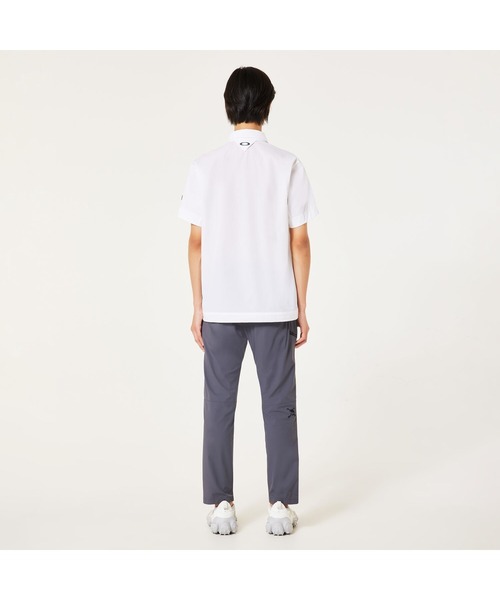 OAKLEY(オークリー)の「オークリー SKULL AERATE HYBRID SHIRT/ ゴルフ半袖シャツ/吸汗速乾/GOLF/ゴルフ/MENS / メンズ /OAKLEY(シャツ/ブラウス・メンズ・ブラック/ホワイト・M/L)」の8枚目の写真