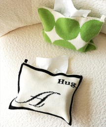 BAYBLO（ベイブロ）の「(SB)アソート柄 レトロ ニット ティッシュケース（インテリア雑貨）」