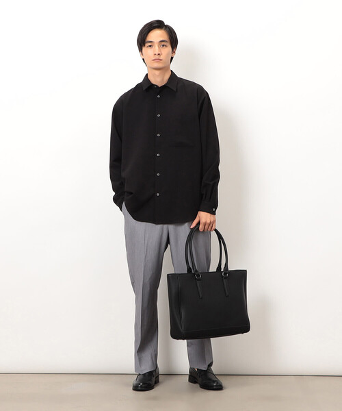 COMME CA ISM(コムサイズム)の「【PC対応】ドレス トートバッグ(トートバッグ・メンズ・ブラック・FREE)」の6枚目の写真