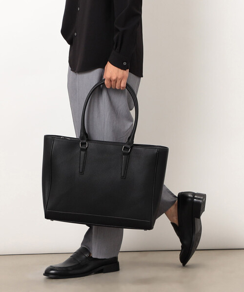 COMME CA ISM(コムサイズム)の「【PC対応】ドレス トートバッグ(トートバッグ・メンズ・ブラック・FREE)」の3枚目の写真