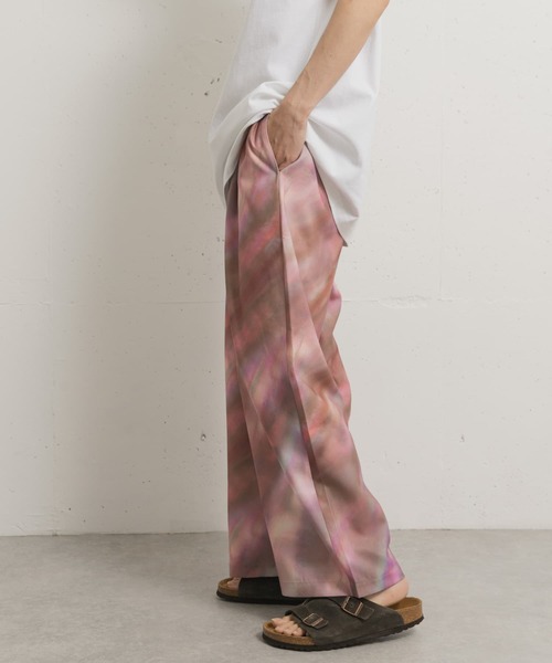 THE GOODLAND MARKET（ザグッドランドマーケット）の「cwtch　PRINT EASYPANTS（その他パンツ・レディース・ピンク/ブルー・FREE）」の5枚目の写真