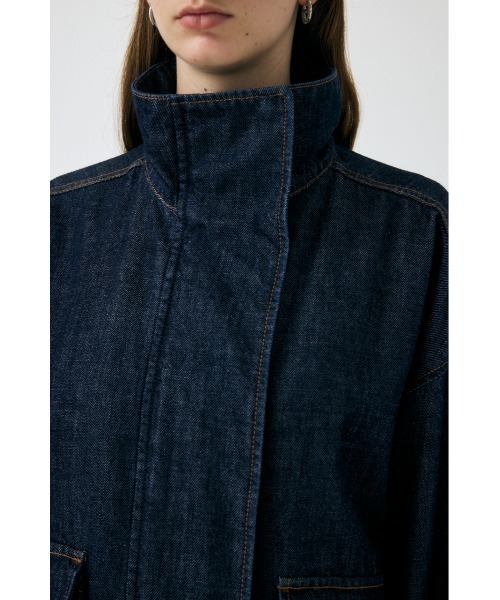 25年AW新作】TENCEL(TM) DENIM OVER ブルゾン（デニムジャケット