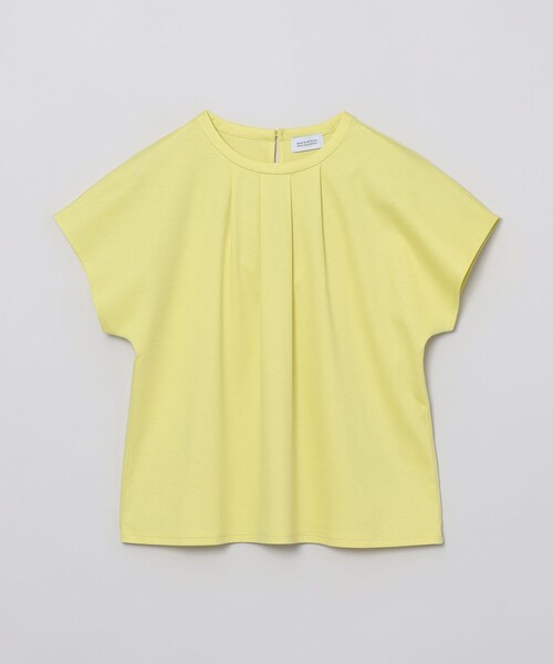 MACKINTOSH PHILOSOPHY(マッキントッシュ フィロソフィー)の「クールタッチフロントタックカットソー(Tシャツ/カットソー・レディース・イエロー/ブラウン/ブラック/オフホワイト・38/36)」の1枚目の写真