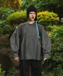 OMMO（オーエムエムオー）の「FLASK PATTERN PADDING TOP（スウェット）」