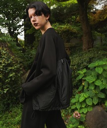 【OMMO オーエムエムオー】IRREGULAR PATTERN AIO/未使用 Morpho embroidery overalls (Ivory)