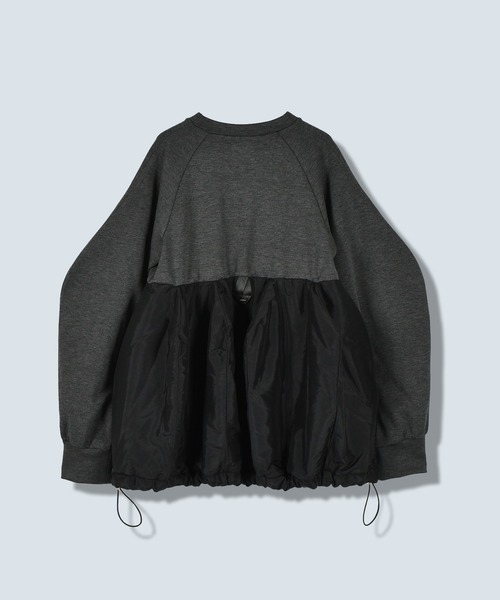 FLASK PATTERN PADDING TOP（スウェット）｜OMMO（オーエムエムオー