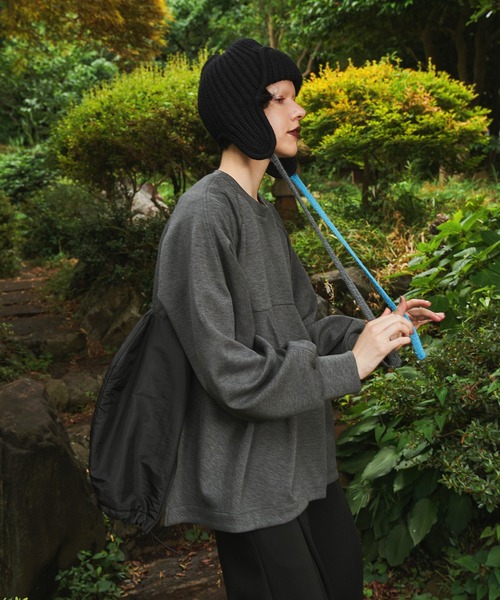 FLASK PATTERN PADDING TOP（スウェット）｜OMMO（オーエムエムオー