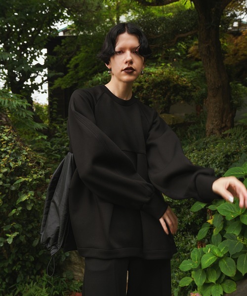 FLASK PATTERN PADDING TOP（スウェット）｜OMMO（オーエムエムオー