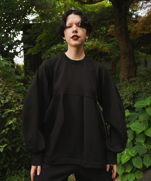 FLASK PATTERN PADDING TOP（スウェット）｜OMMO（オーエムエムオー