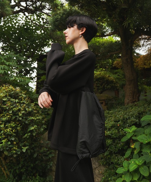 FLASK PATTERN PADDING TOP（スウェット）｜OMMO（オーエムエムオー