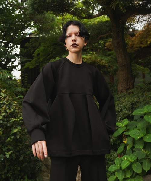 FLASK PATTERN PADDING TOP（スウェット）｜OMMO（オーエムエムオー