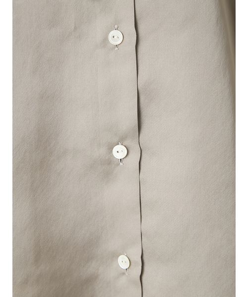 FRAY I.D（フレイアイディー）の「タイチョーカーシアーサテンシャツ（シャツ/ブラウス・レディース・ブラウン/ピンク/グレー・F）」の9枚目の写真