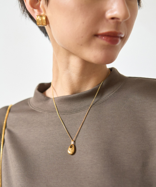 Rouge vif（ルージュヴィフ）の「【PETIT MOMENTS/プティ・モーメント】ネックレス Reins Necklace（ネックレス・レディース・ゴールド・フリー）」の3枚目の写真