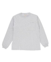 Goodwear 2w7 8518 袖リブ ポケット付き ロングTシャツ