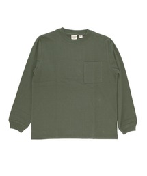 Goodwear 2w7 8518 袖リブ ポケット付き ロングTシャツ