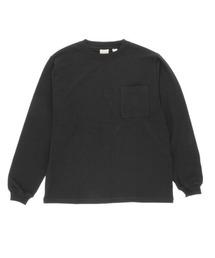 Goodwear 2w7 8518 袖リブ ポケット付き ロングTシャツ