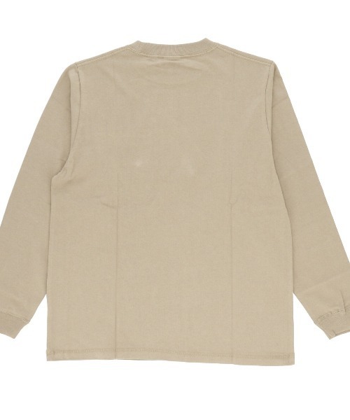 BACKYARD FAMILY(バックヤードファミリー)の「Goodwear 2w7 8518 袖リブ ポケット付き ロングTシャツ(Tシャツ/カットソー・メンズ・グレー/カーキ/ブラック/ホワイト/ネイビー・S/M/LL/L)」の12枚目の写真