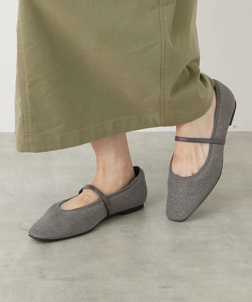 MELROSE claire(メルローズ クレール)の「【ニットパンプス】(パンプス・レディース・ブラック/チャコールグレー・4/3/2)」の3枚目の写真