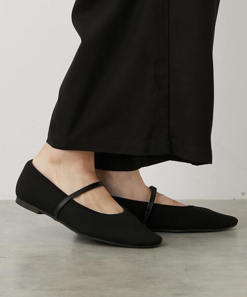 MELROSE claire(メルローズ クレール)の「【ニットパンプス】(パンプス・レディース・ブラック/チャコールグレー・4/3/2)」の16枚目の写真