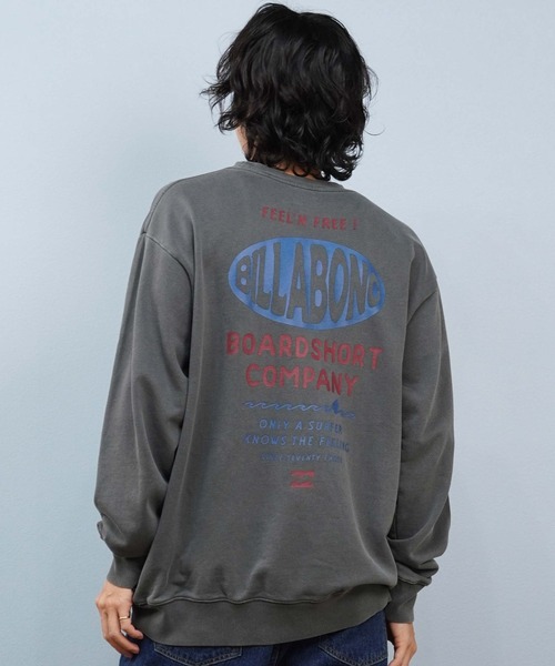 セール】BILLABONG/ビラボン トレーナー スウェット クルーネック ロゴ