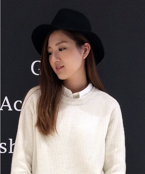 LBC（エルビーシー）の「フェルトツバ広ハット              （ハット・レディース・ネイビー/ブラック/ライトブラウン・ONE SIZE）」の2枚目の写真