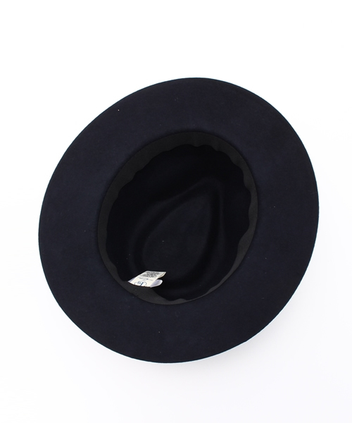LBC（エルビーシー）の「フェルトツバ広ハット              （ハット・レディース・ネイビー/ブラック/ライトブラウン・ONE SIZE）」の5枚目の写真
