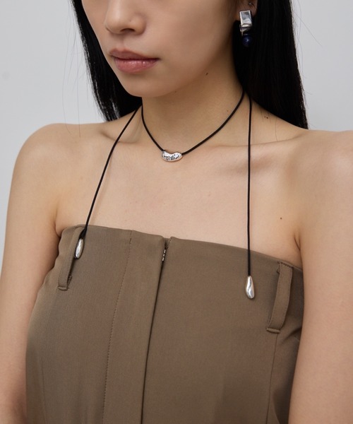 AIC.（エーアイシー）の「【再入荷】コードチョーカーネックレス（チョーカー・レディース・シルバー・FREE）」の3枚目の写真