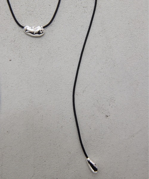 AIC.（エーアイシー）の「【再入荷】コードチョーカーネックレス（チョーカー・レディース・シルバー・FREE）」の2枚目の写真