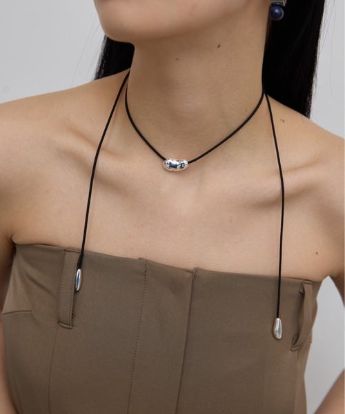AIC.（エーアイシー）の「【再入荷】コードチョーカーネックレス（チョーカー・レディース・シルバー・FREE）」の4枚目の写真