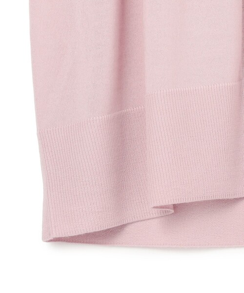 ICB(アイシービー)の「コンパクトファインウール ロングカーディガン(カーディガン/ボレロ・レディース・グレー系/ライトイエロー系/ダルブルー系/ローズ系・X-SMALL/SMALL)」の10枚目の写真
