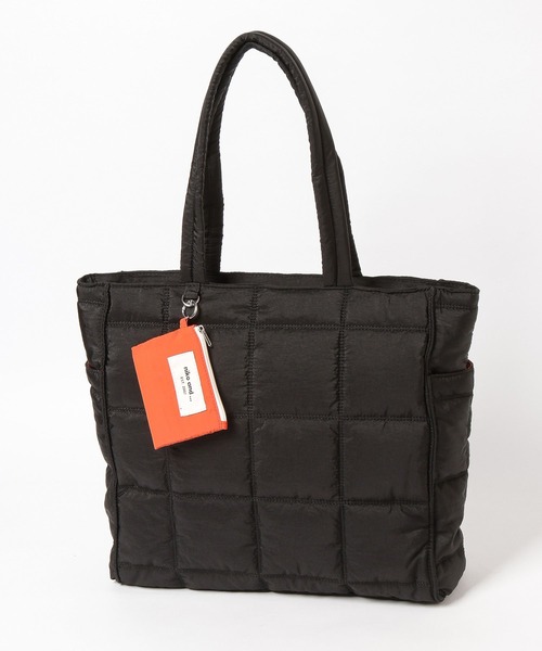 niko and...（ニコアンド）の「【A4サイズ収納可能】ポーチ付きキルトトートバッグL（トートバッグ・レディース・ブラック/チャコール/ダークブラウン/ブラウン・0）」の2枚目の写真