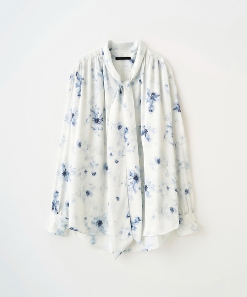 Juha（ユハ）の「FLORAL BOWTIE SHIRT（シャツ/ブラウス・メンズ・ブラック/ホワイト・3/4）」の22枚目の写真