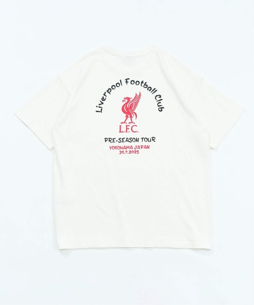 417 EDIFICE(フォーワンセブンエディフィス)の「【Liverpool FC / リバプール FC】 ASIAN FONT PRINT Tシャツ(Tシャツ/カットソー・メンズ・ブラック/ホワイト・SMALL/MEDIUM/LARGE/X-LARGE)」の4枚目の写真