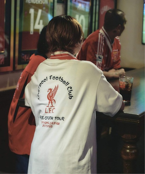 417 EDIFICE(フォーワンセブンエディフィス)の「【Liverpool FC / リバプール FC】 ASIAN FONT PRINT Tシャツ(Tシャツ/カットソー・メンズ・ブラック/ホワイト・SMALL/MEDIUM/LARGE/X-LARGE)」の6枚目の写真