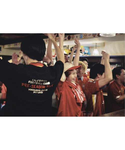 417 EDIFICE(フォーワンセブンエディフィス)の「【Liverpool FC / リバプール FC】 ASIAN FONT PRINT Tシャツ(Tシャツ/カットソー・メンズ・ブラック/ホワイト・SMALL/MEDIUM/LARGE/X-LARGE)」の7枚目の写真