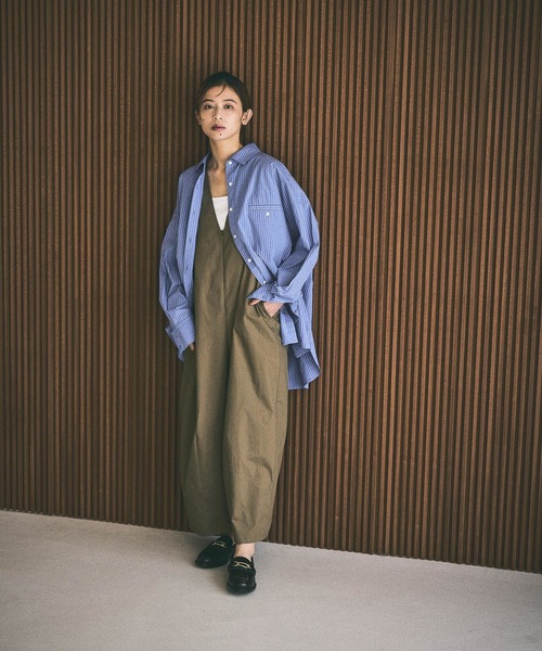 【くりまろさん専用】glamb オールインワン/つなぎ ヴィンテージウォッシュ Vネックオールインワン（つなぎ/オールインワン）｜studio CLIP