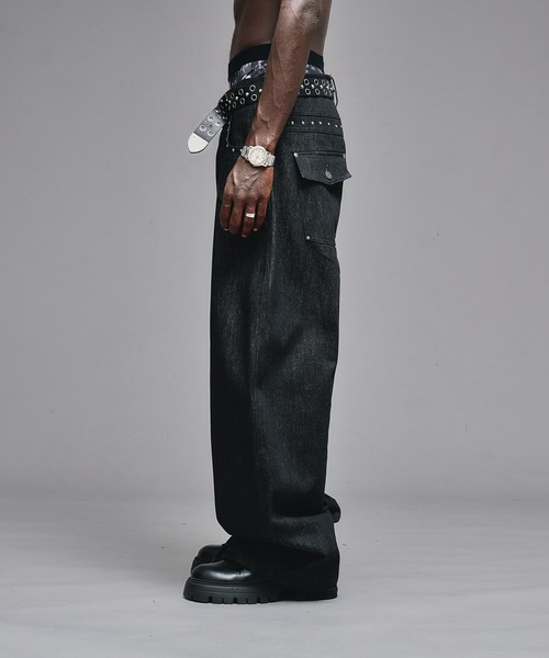 AFB スタッズデニム　Studs Pants パンツ 最終値下げ(本日まで) AFB スタッズデニム Studs Pants パンツ 最終値下げ(本日まで