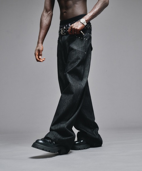 ANDER HUNK リジットカーブデニム ANDER HUNK ジーンズ 13oz Rigid Curve Denim / 13オンス