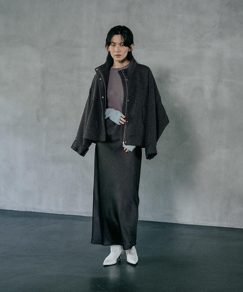 LEPSIM スライバーBIGブルゾン　モノトーン LEPSIM｜スライバーBIGブルゾン | Rakuten Fashion(楽天