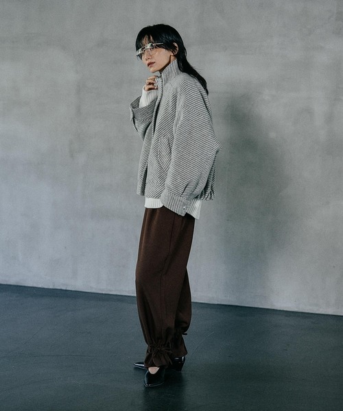 LEPSIM スライバーBIGブルゾン　モノトーン LEPSIM｜スライバーBIGブルゾン | Rakuten Fashion(楽天