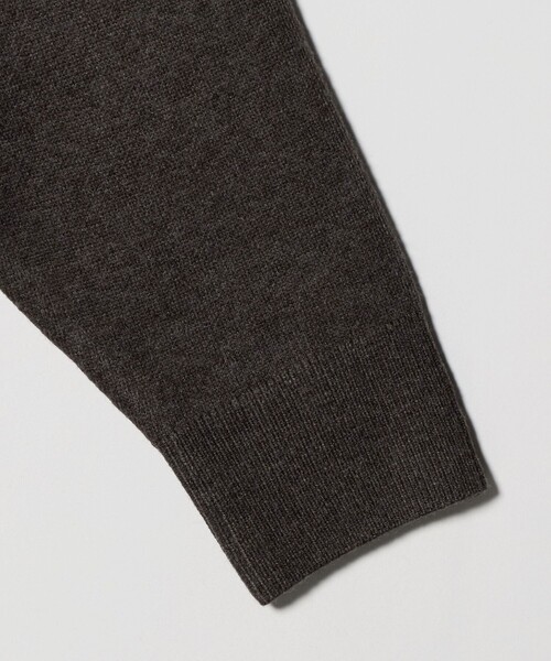 St.Johns 3rd club（セントジョンズサードクラブ）の「＜ST.JOHNS 3RD CLUB＞スウェットライク カーディガン CFO＜ Select by EMMEL REFINES ＞（カーディガン/ボレロ・レディース・ワイン/ダークグレー・FREE）」の5枚目の写真