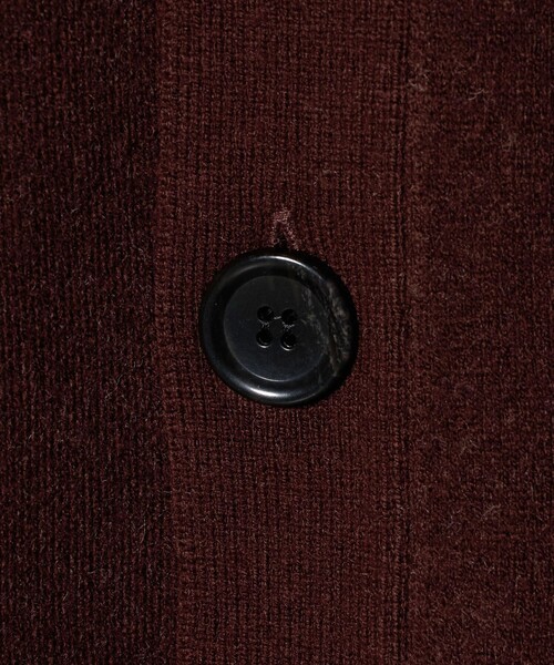 St.Johns 3rd club（セントジョンズサードクラブ）の「＜ST.JOHNS 3RD CLUB＞スウェットライク カーディガン CFO＜ Select by EMMEL REFINES ＞（カーディガン/ボレロ・レディース・ワイン/ダークグレー・FREE）」の12枚目の写真