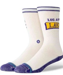 STANCE（スタンス）の「STANCE/スタンス ソックス "NBAチームソックス" LAKERS VICTORY CREW A556D25LVC（ソックス/靴下）」